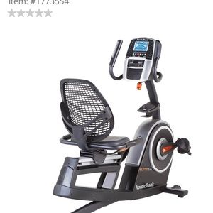 ❤️Like New❤️Nordictrack Elite 5.4 Recumbent bike with iFit personal training